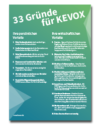 33 Gründe für KEVOX 