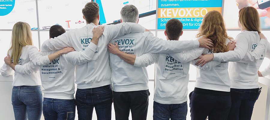 KEVOX Team auf der FeuerTrutz